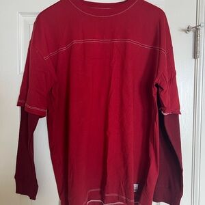 Boys Old Navy Red Long Sleeve Shirt
